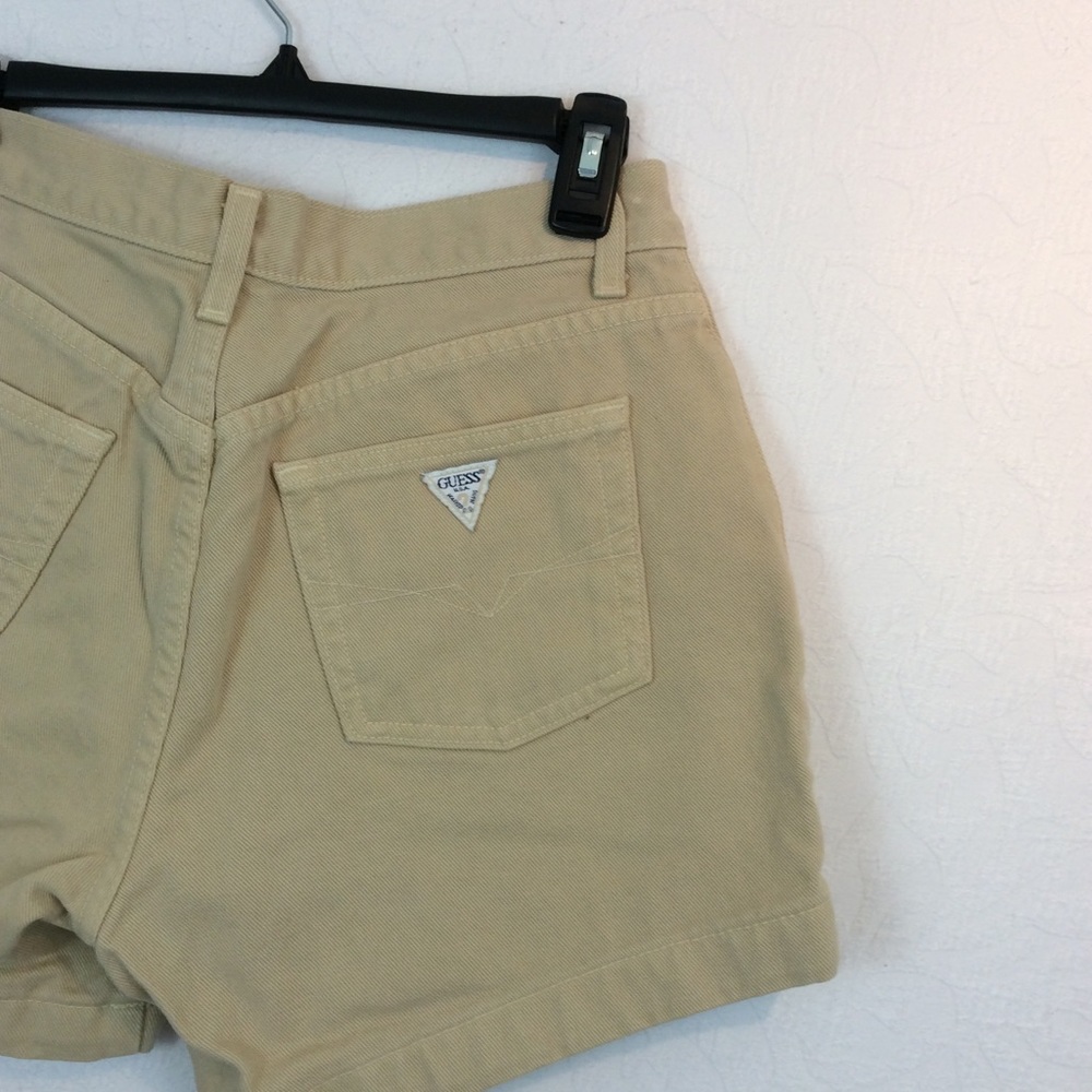 Guess high rise shorts free people anthropology Zara Polly lioness mom fit - Picture 3 of 6